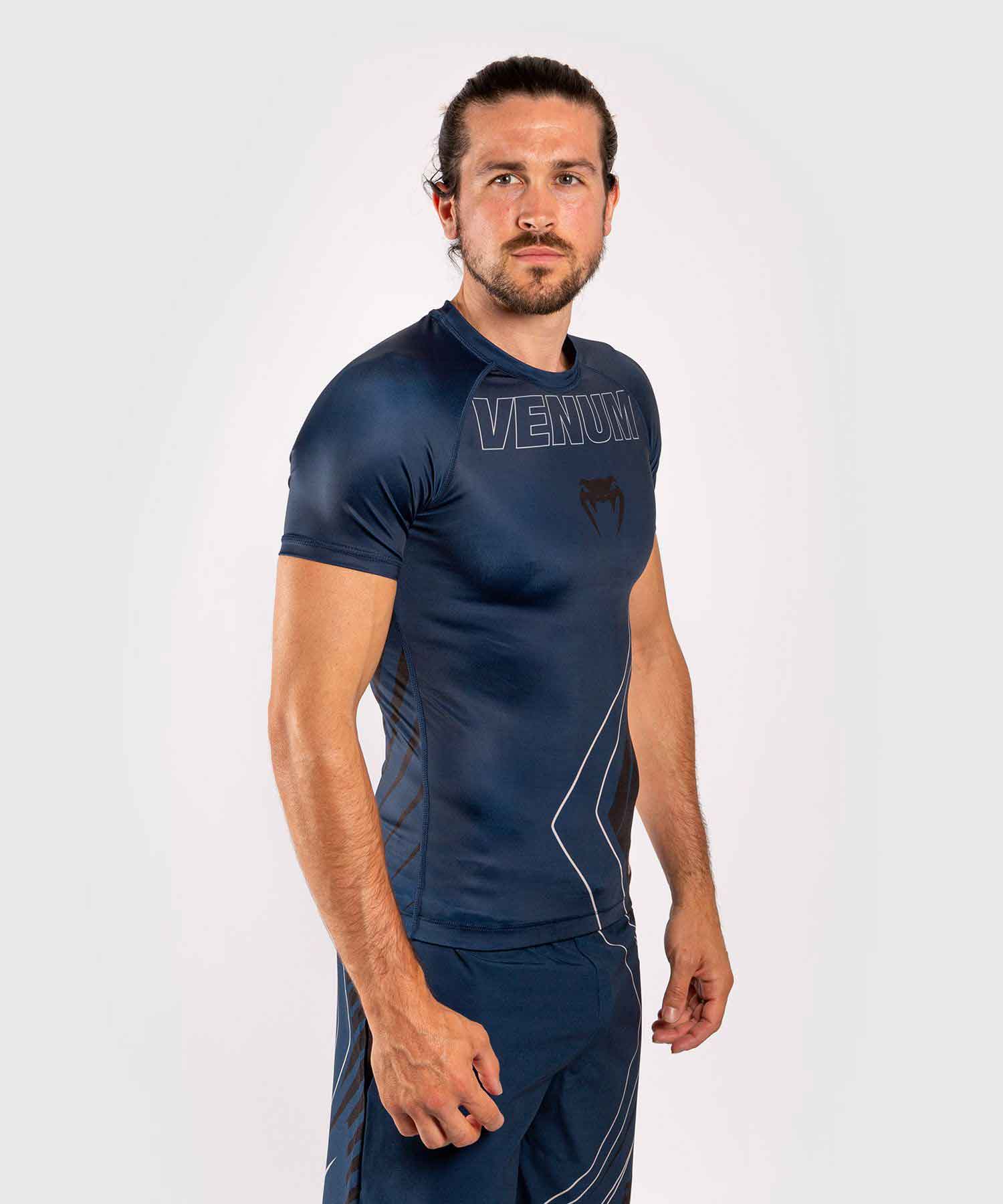 VENUM／ヴェナム　ラッシュガード　　CONTENDER 5.0 RASHGUARD SHORT SLEEVES／コンテンダー 5.0 ラッシュガード ショートスリーブ（ネイビー）