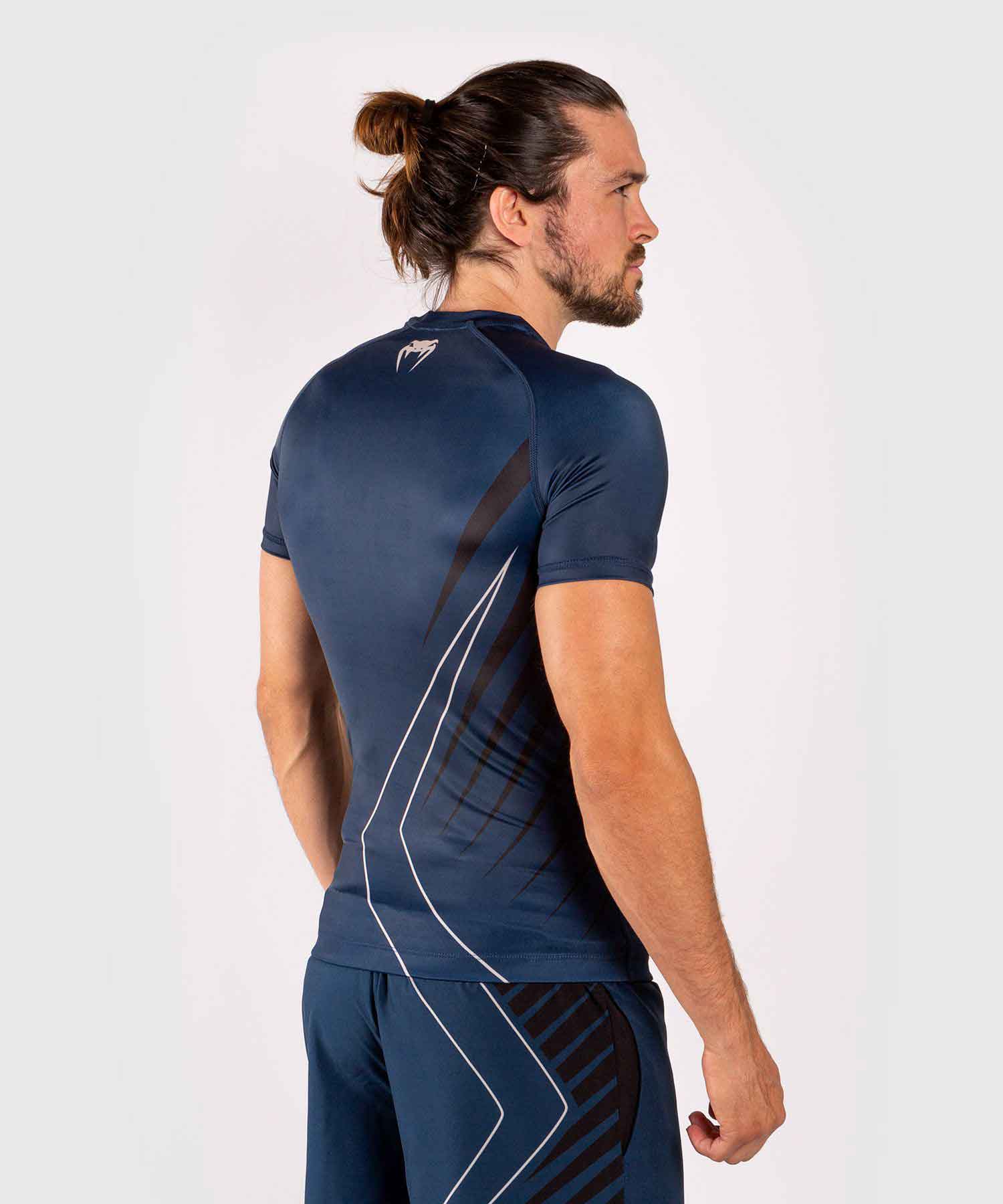 VENUM／ヴェナム　ラッシュガード　　CONTENDER 5.0 RASHGUARD SHORT SLEEVES／コンテンダー 5.0 ラッシュガード ショートスリーブ（ネイビー）