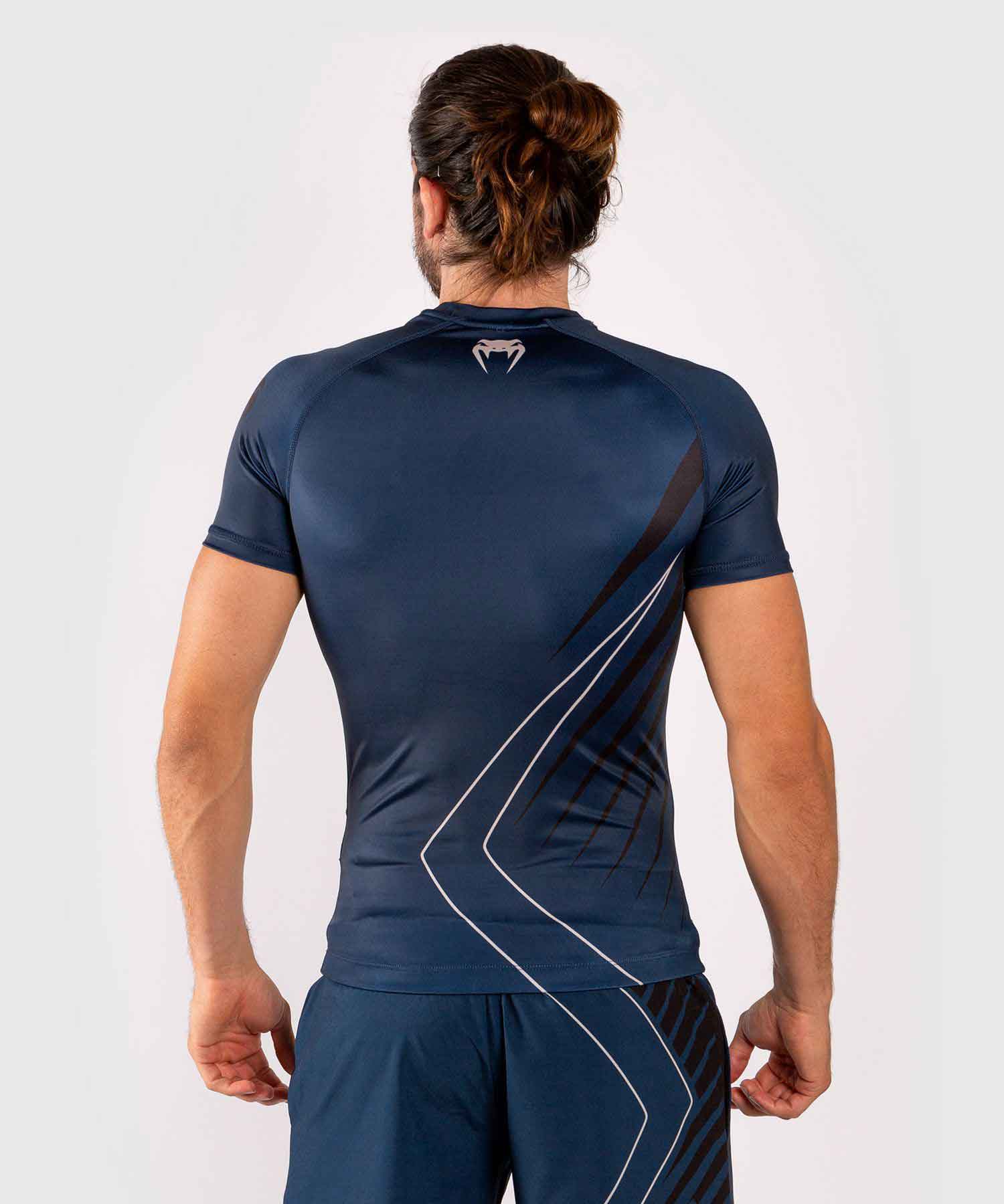 VENUM／ヴェナム　ラッシュガード　　CONTENDER 5.0 RASHGUARD SHORT SLEEVES／コンテンダー 5.0 ラッシュガード ショートスリーブ（ネイビー）