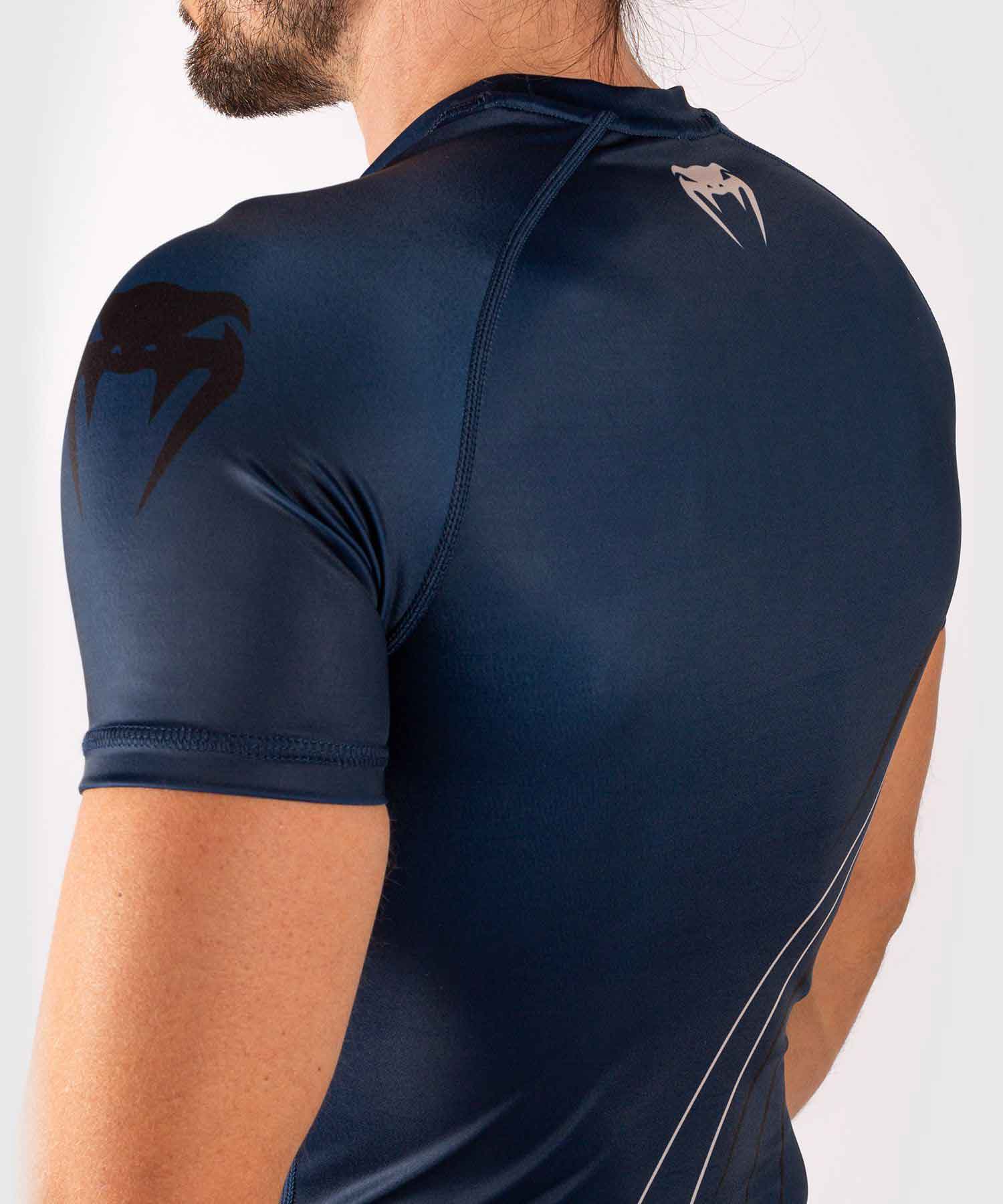 VENUM／ヴェナム　ラッシュガード　　CONTENDER 5.0 RASHGUARD SHORT SLEEVES／コンテンダー 5.0 ラッシュガード ショートスリーブ（ネイビー）