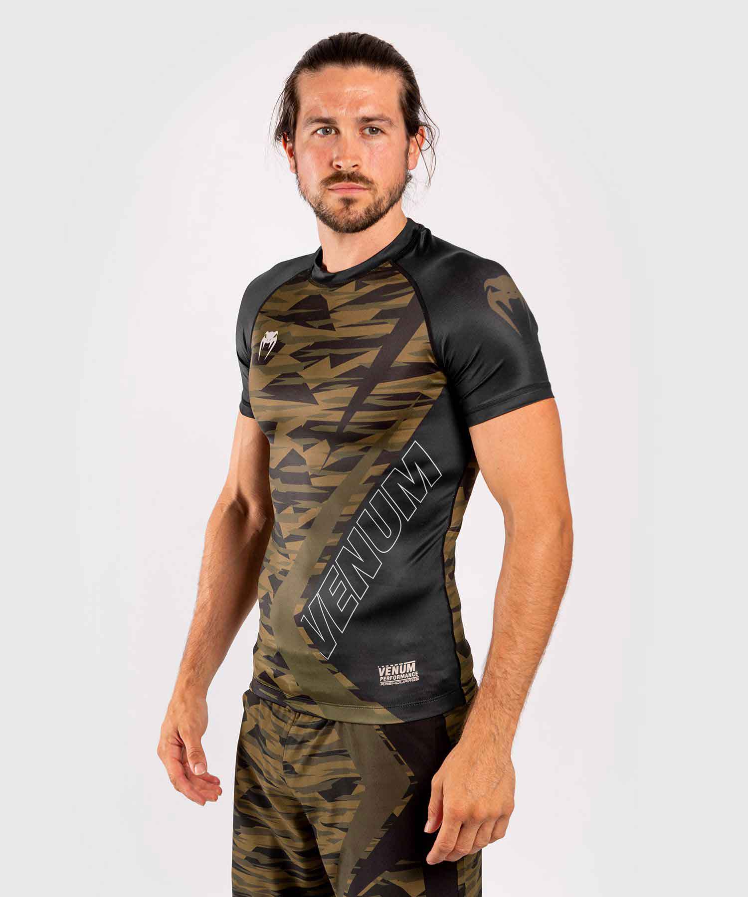 VENUM／ヴェナム　ラッシュガード　　CONTENDER 5.0 RASHGUARD SHORT SLEEVES／コンテンダー 5.0 ラッシュガード ショートスリーブ（カーキカモ）