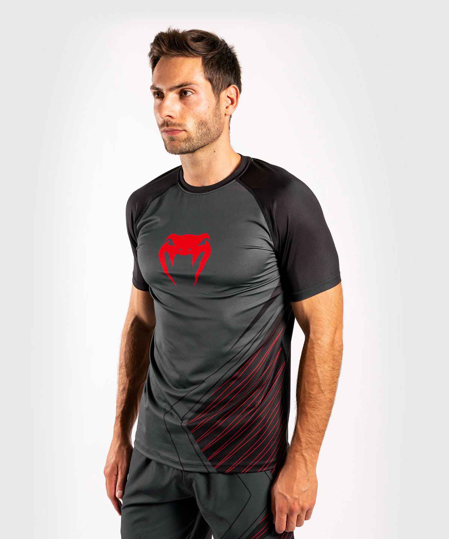 VENUM／ヴェナム　Tシャツ　　CONTENDER 5.0 DRY-TECH T-SHIRT／コンテンダー 5.0 ドライテックTシャツ（グレー）