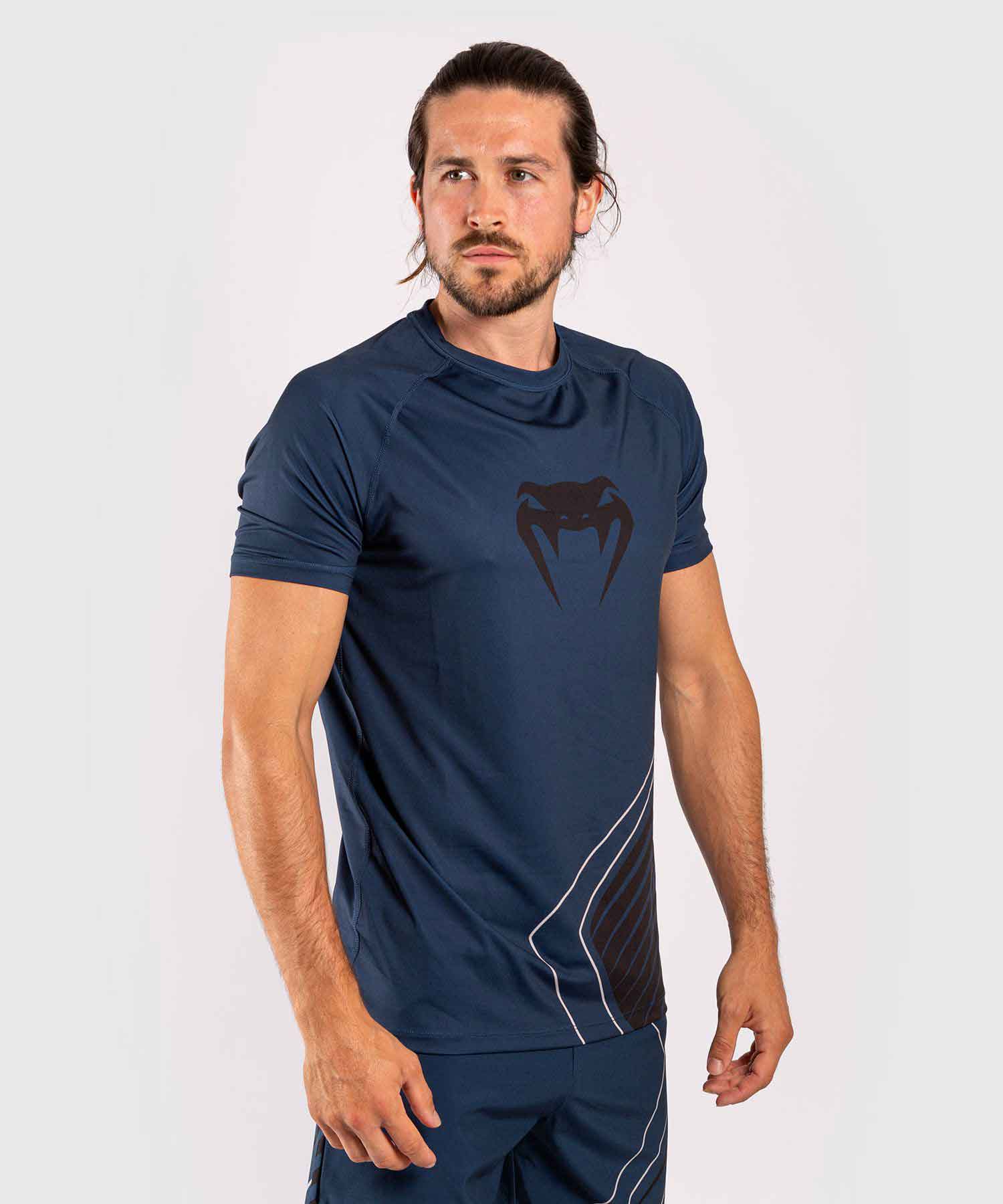 VENUM／ヴェナム　Tシャツ　　CONTENDER 5.0 DRY-TECH T-SHIRT／コンテンダー 5.0 ドライテックTシャツ（ネイビー）