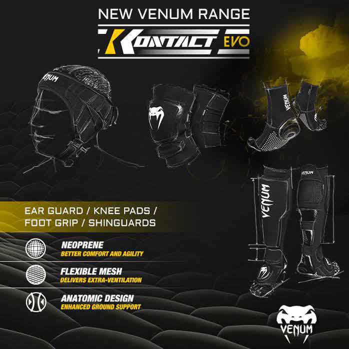 VENUM／ヴェナム　アクセサリー　　KONTACT EVO KNEE PADS／コンタクト EVO ニーパッド