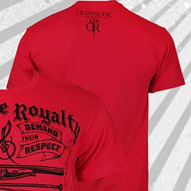 DETHRONE ROYALTY／デスローン・ロイヤルティ　Tシャツ　　Duelist