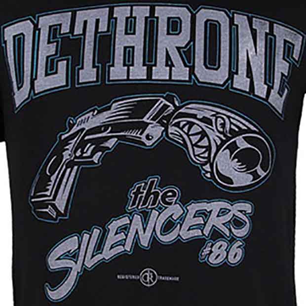 DETHRONE ROYALTY／デスローン・ロイヤルティ　Tシャツ　　The Silencers