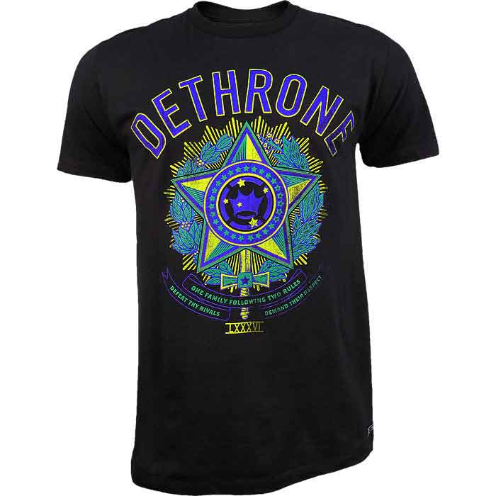 DETHRONE ROYALTY／デスローン・ロイヤルティ　Tシャツ　　Derrote Teus Rivais