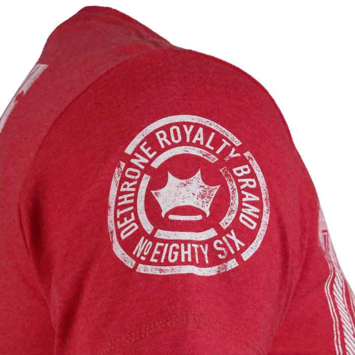 DETHRONE ROYALTY／デスローン・ロイヤルティ　Tシャツ　　Since Day One（レッド・ヘザー）