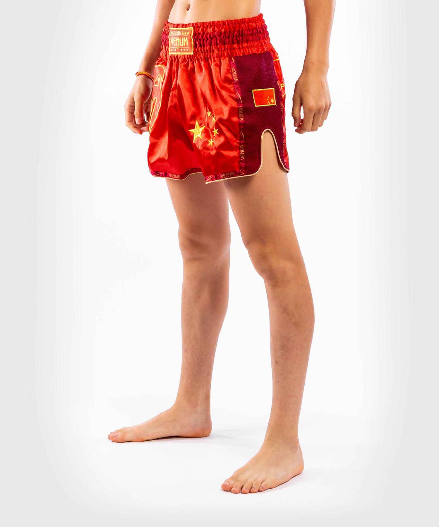 VENUM／ヴェナム　ムエタイショーツ　　MT FLAGS MUAY THAI SHORTS CHINESE FLAG／MT フラッグス ムエタイショーツ チャイニーズ フラッグ