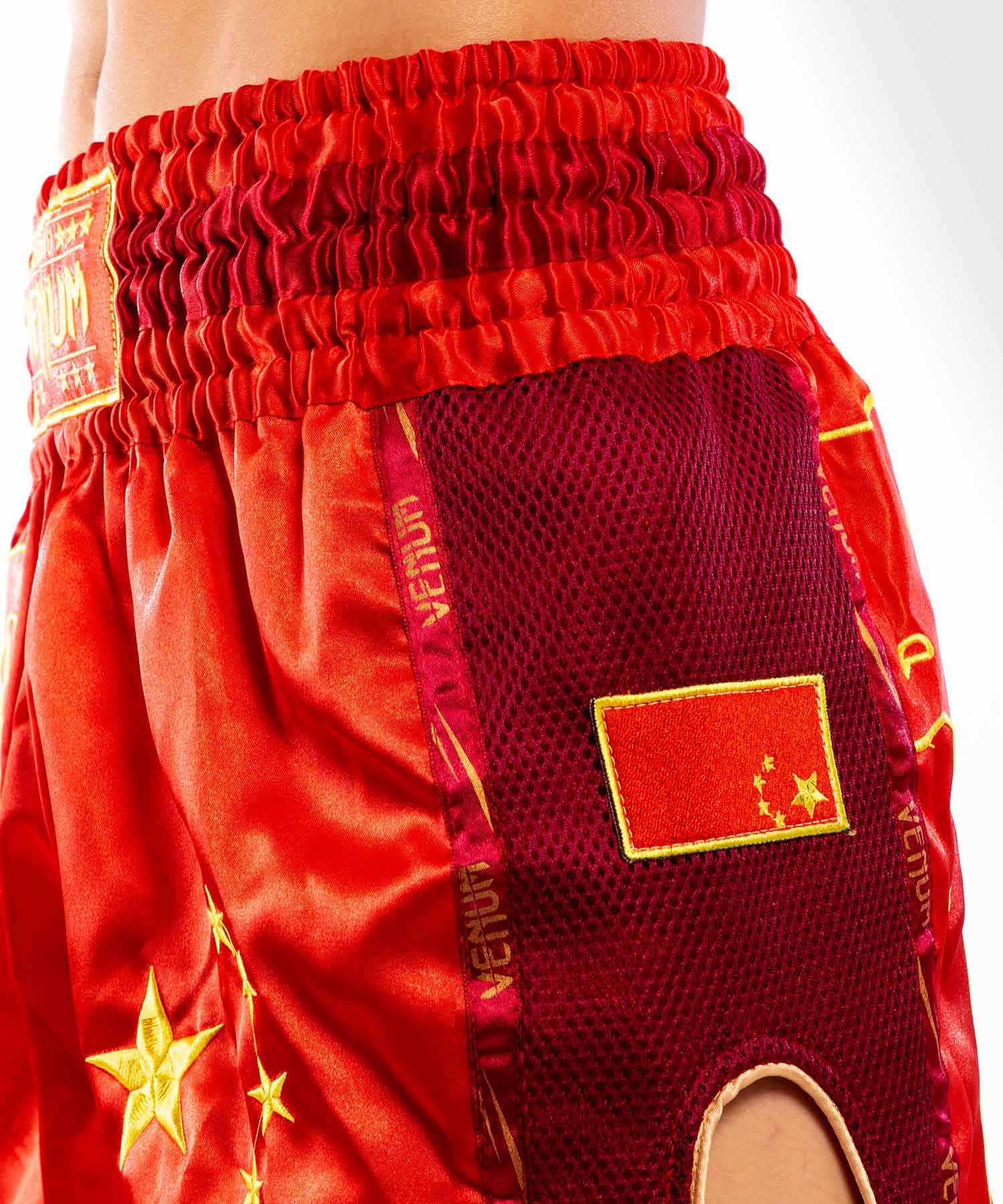 VENUM／ヴェナム　ムエタイショーツ　　MT FLAGS MUAY THAI SHORTS CHINESE FLAG／MT フラッグス ムエタイショーツ チャイニーズ フラッグ