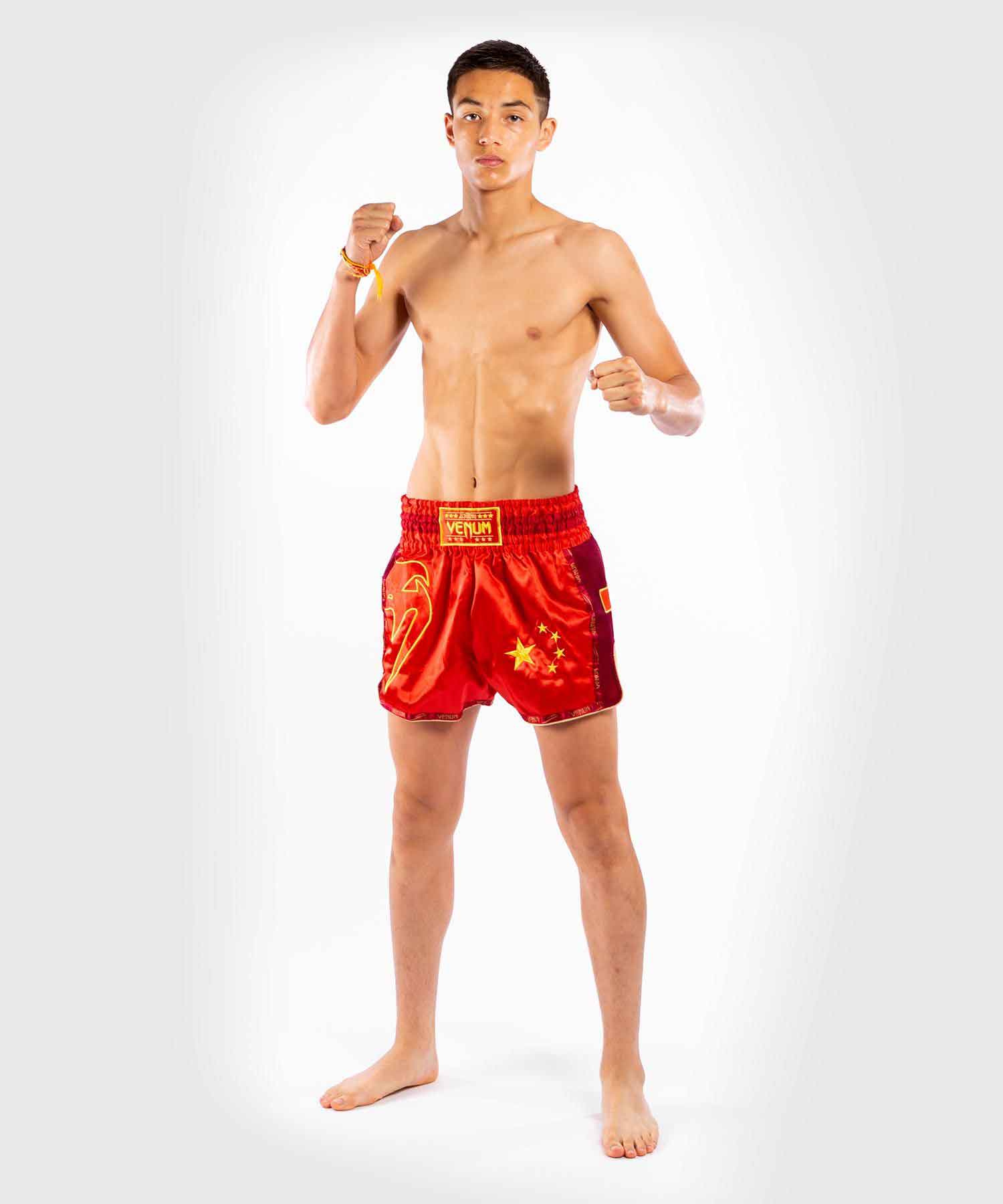 VENUM／ヴェナム　ムエタイショーツ　　MT FLAGS MUAY THAI SHORTS CHINESE FLAG／MT フラッグス ムエタイショーツ チャイニーズ フラッグ