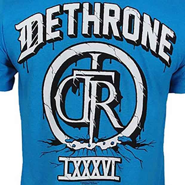 DETHRONE ROYALTY／デスローン・ロイヤルティ　Tシャツ　　Cracked