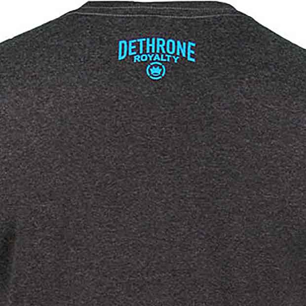 DETHRONE ROYALTY／デスローン・ロイヤルティ　Tシャツ　　グレイ・メイナード UFC136着用モデル