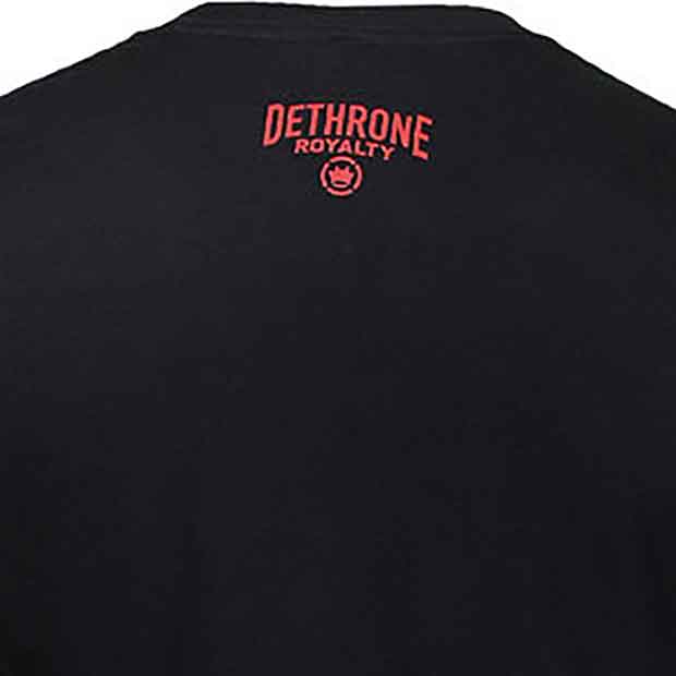 DETHRONE ROYALTY／デスローン・ロイヤルティ　Tシャツ　　Meshed（黒）