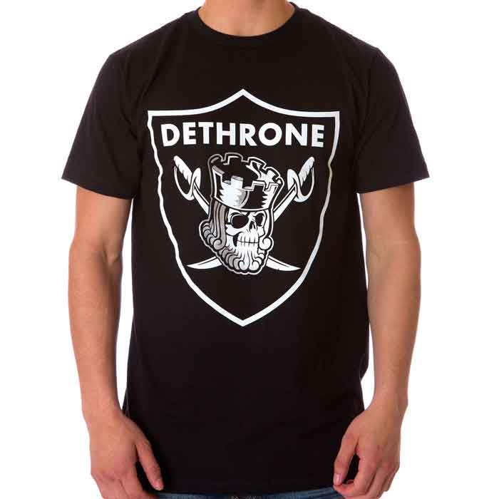 DETHRONE ROYALTY／デスローン・ロイヤルティ　Tシャツ　　DETHRONE NATION