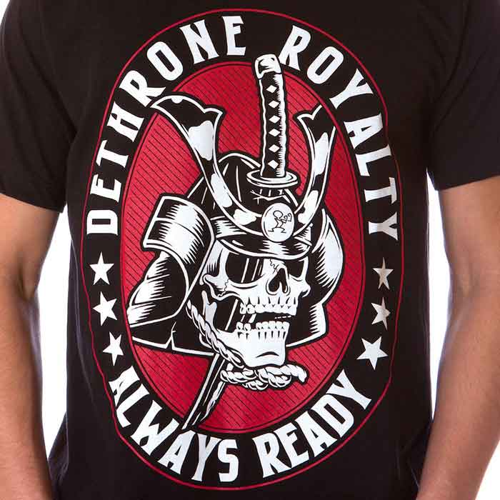 DETHRONE ROYALTY／デスローン・ロイヤルティ　Tシャツ　　WARRIOR 2.0