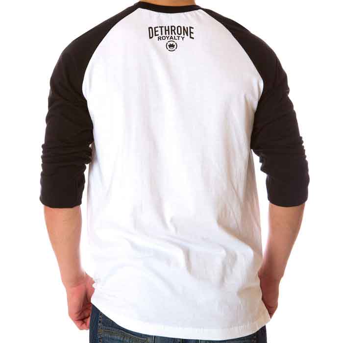 DETHRONE ROYALTY／デスローン・ロイヤルティ　ロングスリーブ　　NOTORIOUS CREST RAGLAN