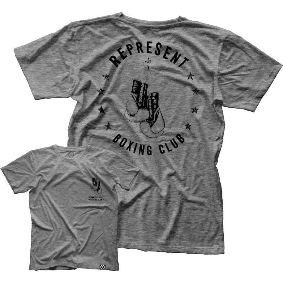 総合格闘技MMAブランド／その他　Tシャツ　　REPRESENT／レプレゼント produced by ネイト・ディアス　BOXING CLUB／ボクシング・クラブ