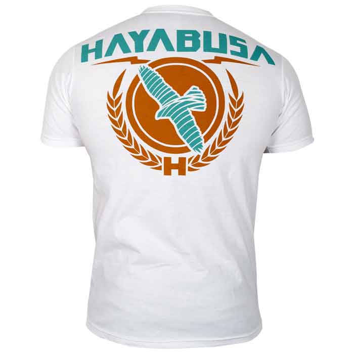 Hayabusa Fightwear／ハヤブサ・ファイトウェア　Tシャツ　　OLYMPUS／オリンパス（白）