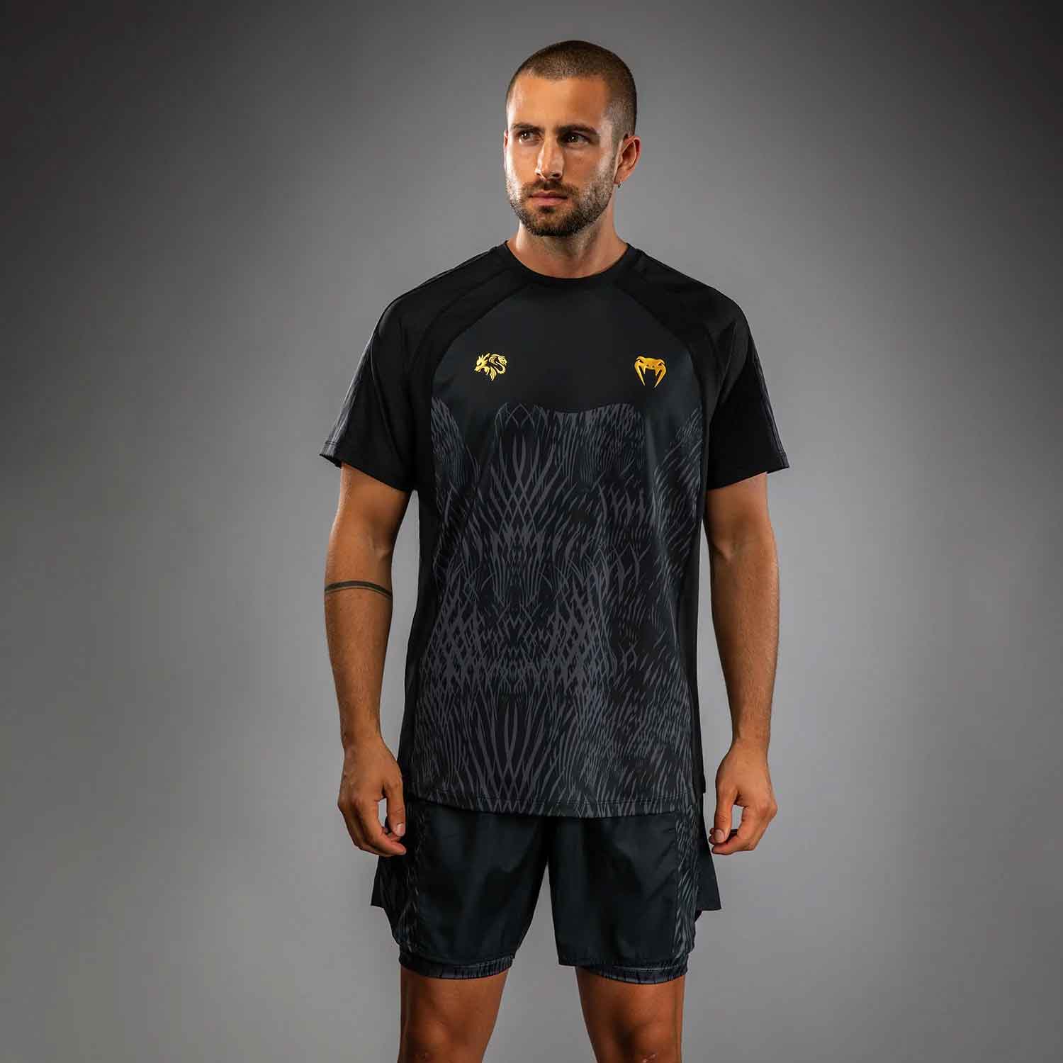 VENUM／ヴェナム　Tシャツ　　Venum x Chimaev Wild Borz Dry Tech／ヴェナム×チマエフ ワイルド ボルズ ドライテックTシャツ