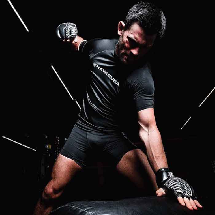 Hayabusa Fightwear／ハヤブサ・ファイトウェア　コンプレッション　　HABURI COMPRESSION SHORTS／ハブリ コンプレッションショーツ（ショートスパッツ）