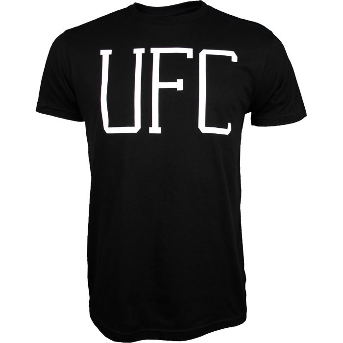 総合格闘技MMAブランド／その他　Tシャツ　　No Mas／ノーマス　UFCモノグラム（黒）