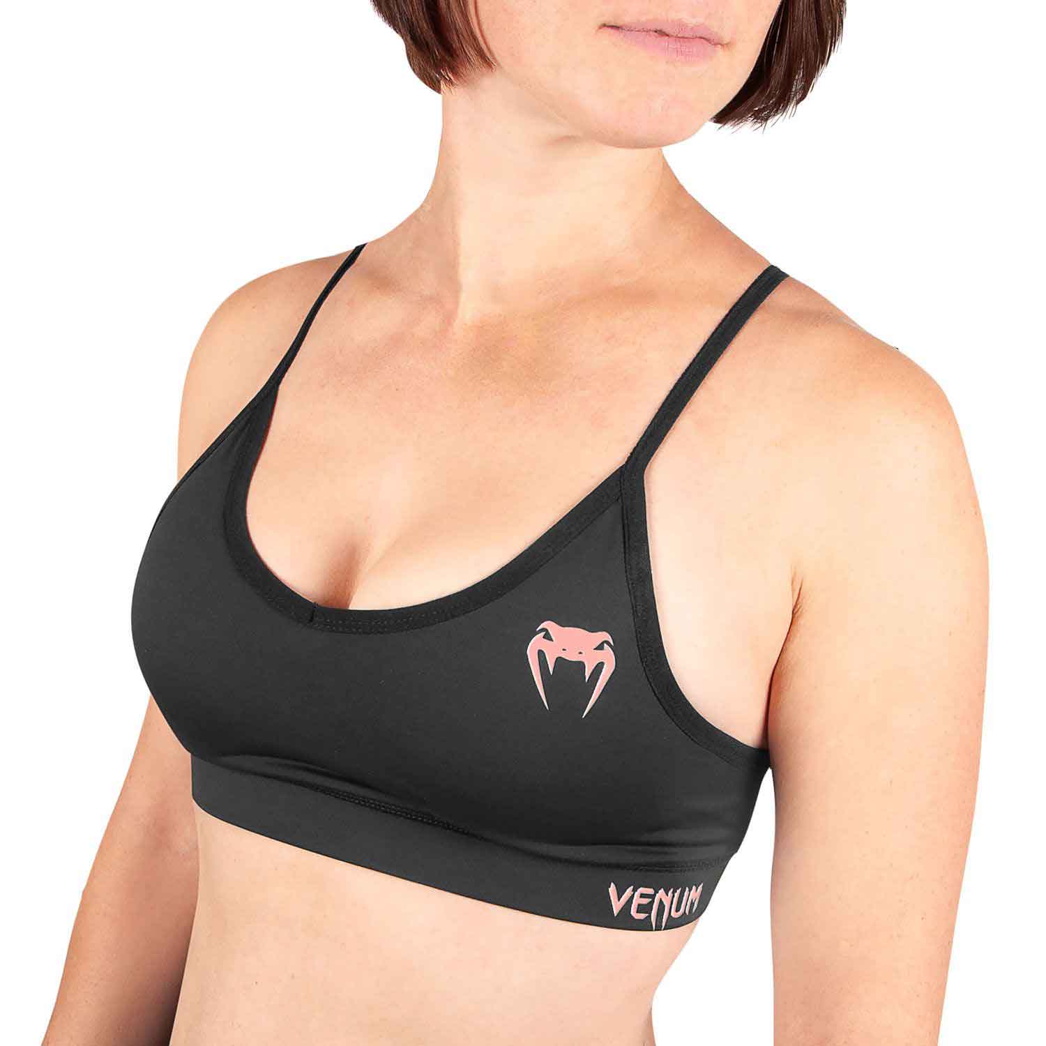 VENUM WOMEN／レディース　スポーツブラ　　TECMO SPORT BRA／テクモ スポーツブラ（黒／ピンク）