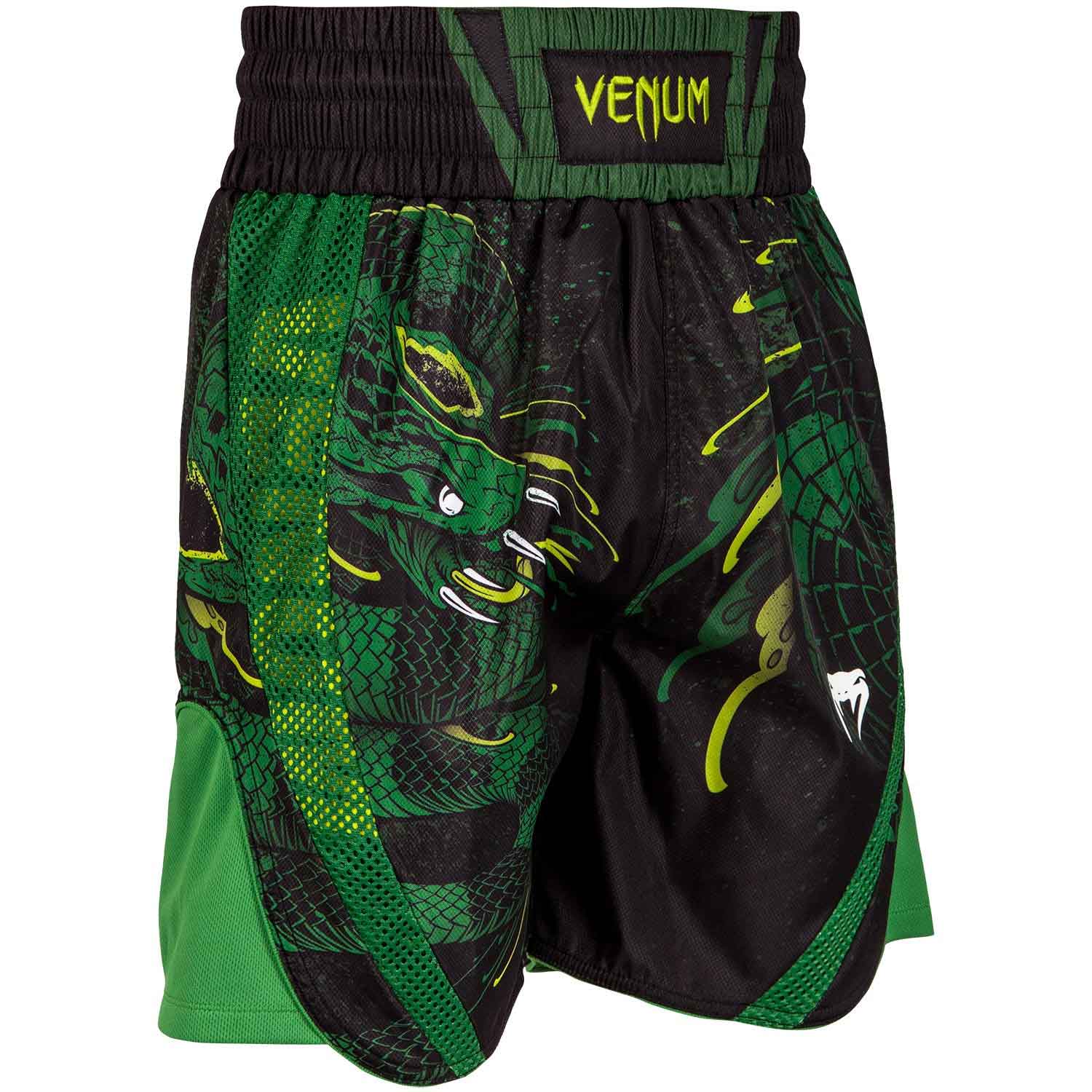 VENUM／ヴェナム　ボクシングショーツ　　GREEN VIPER BOXING SHORTS／グリーン・ヴァイパー ボクシングショーツ