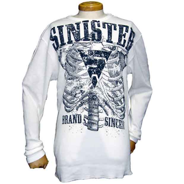 Sinister Brand／シニスターブランド　ロングスリーブ　　Ribs Thermal