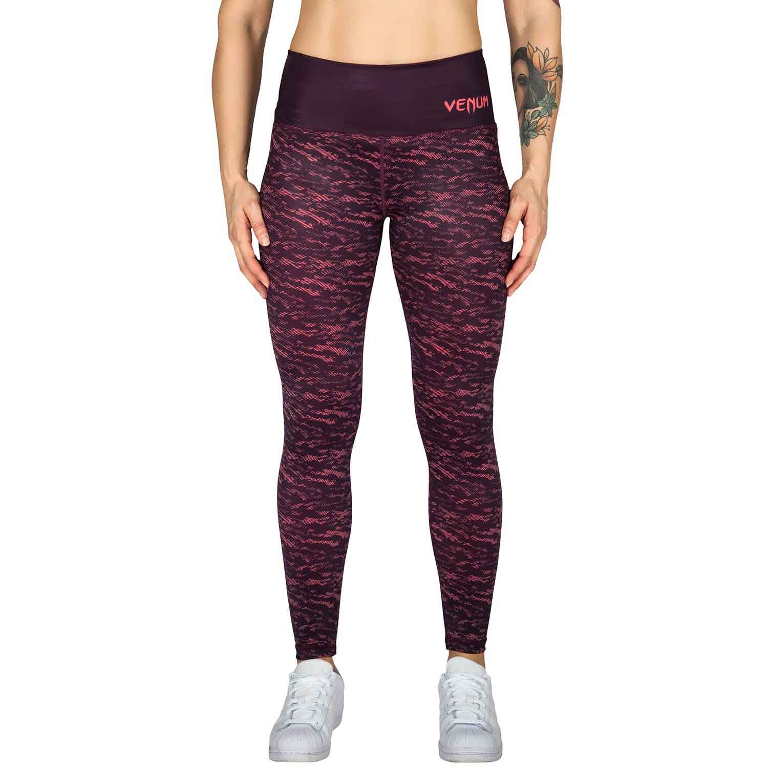 VENUM WOMEN／レディース　パンツ　　CAMOLINE LEGGINGS／カモライン レギンス（コーラルレッド）