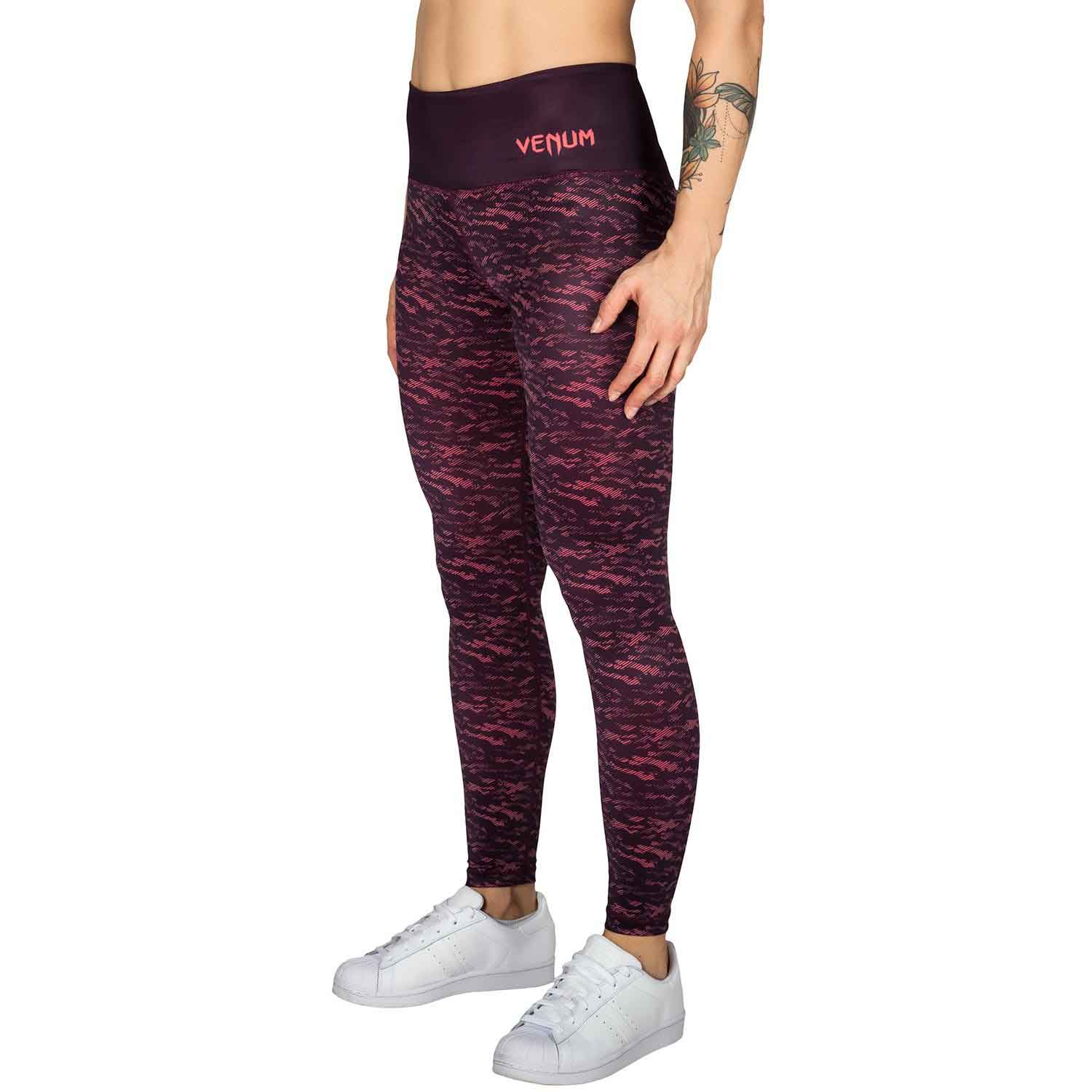 VENUM WOMEN／レディース　パンツ　　CAMOLINE LEGGINGS／カモライン レギンス（コーラルレッド）