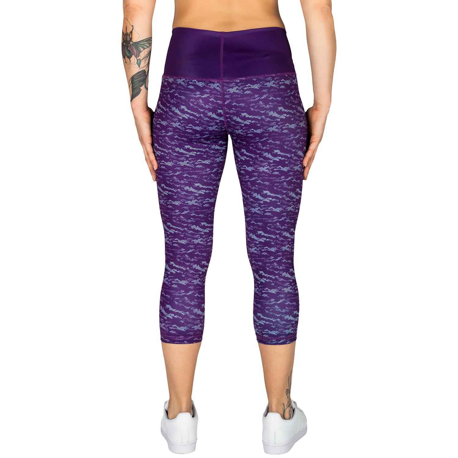 VENUM WOMEN／レディース　レギンス　　CAMOLINE LEGGINGS CROPS／カモライン クロップドレギンス（パープル）