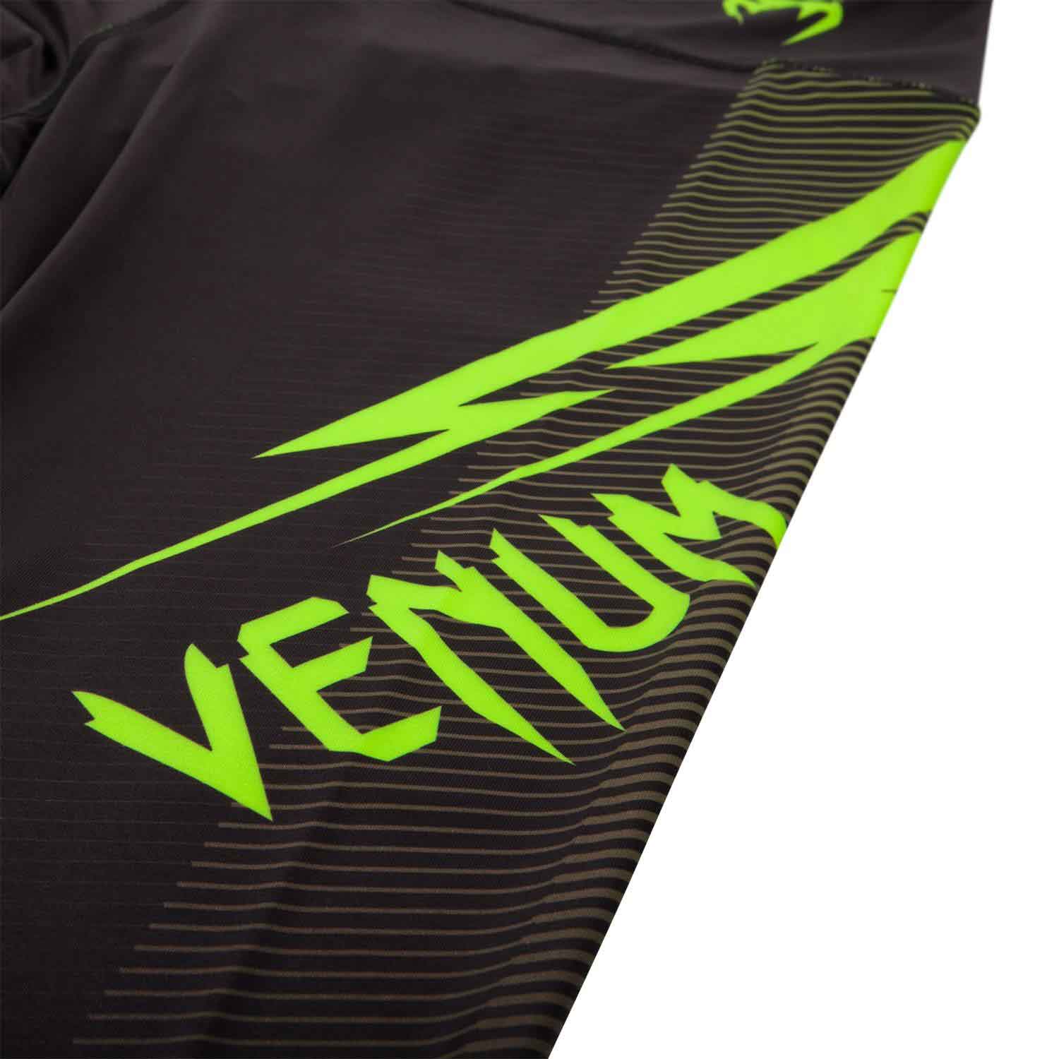 VENUM WOMEN／レディース　レギンス　　RAZOR LEGGINGS／レイザー レギンス（黒／ネオイエロー）