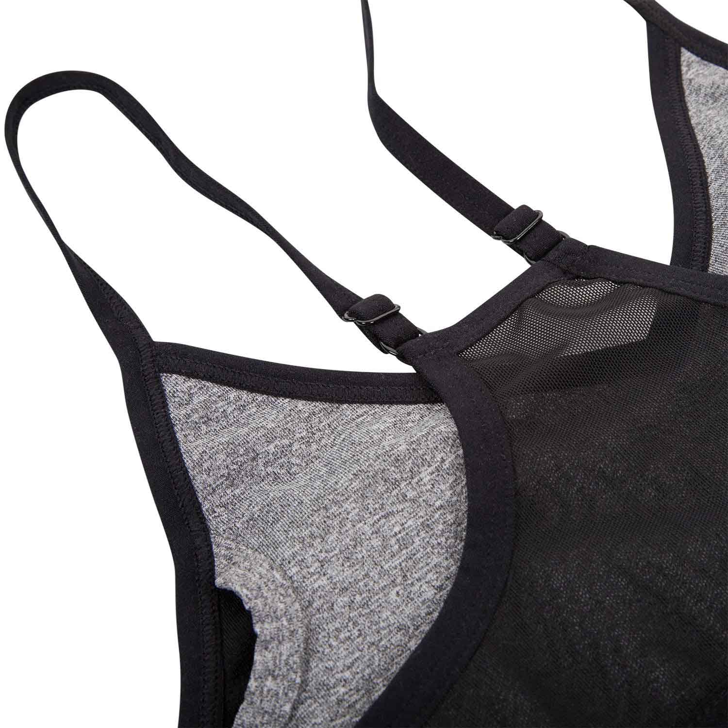 VENUM WOMEN／レディース　スポーツブラ　　ESSENTIAL SPORTS BRA／エッセンシャル スポーツブラ（ヘザーグレー）