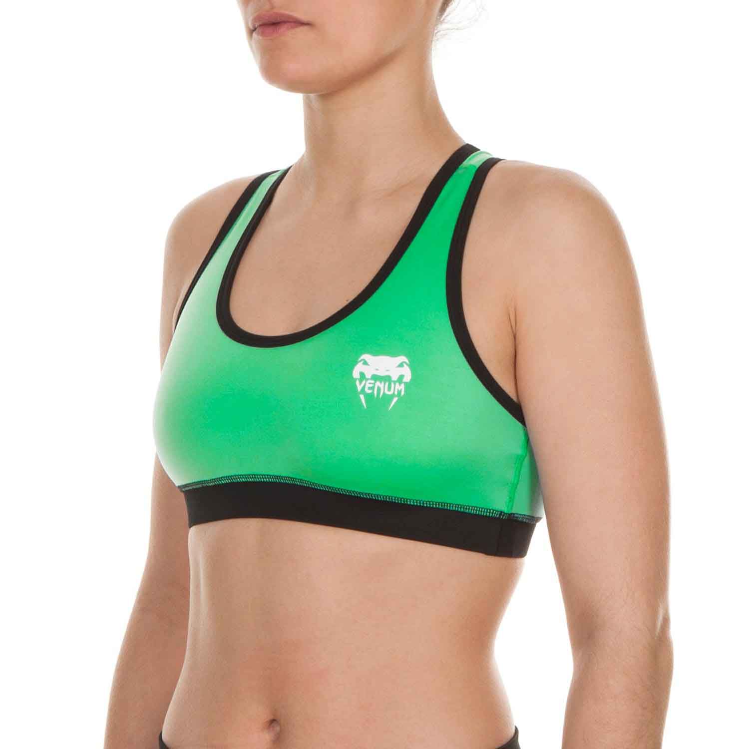 VENUM WOMEN／レディース　スポーツブラ　　ESSENTIAL SPORT BRA／エッセンシャル スポーツブラ（ライトグリーン）