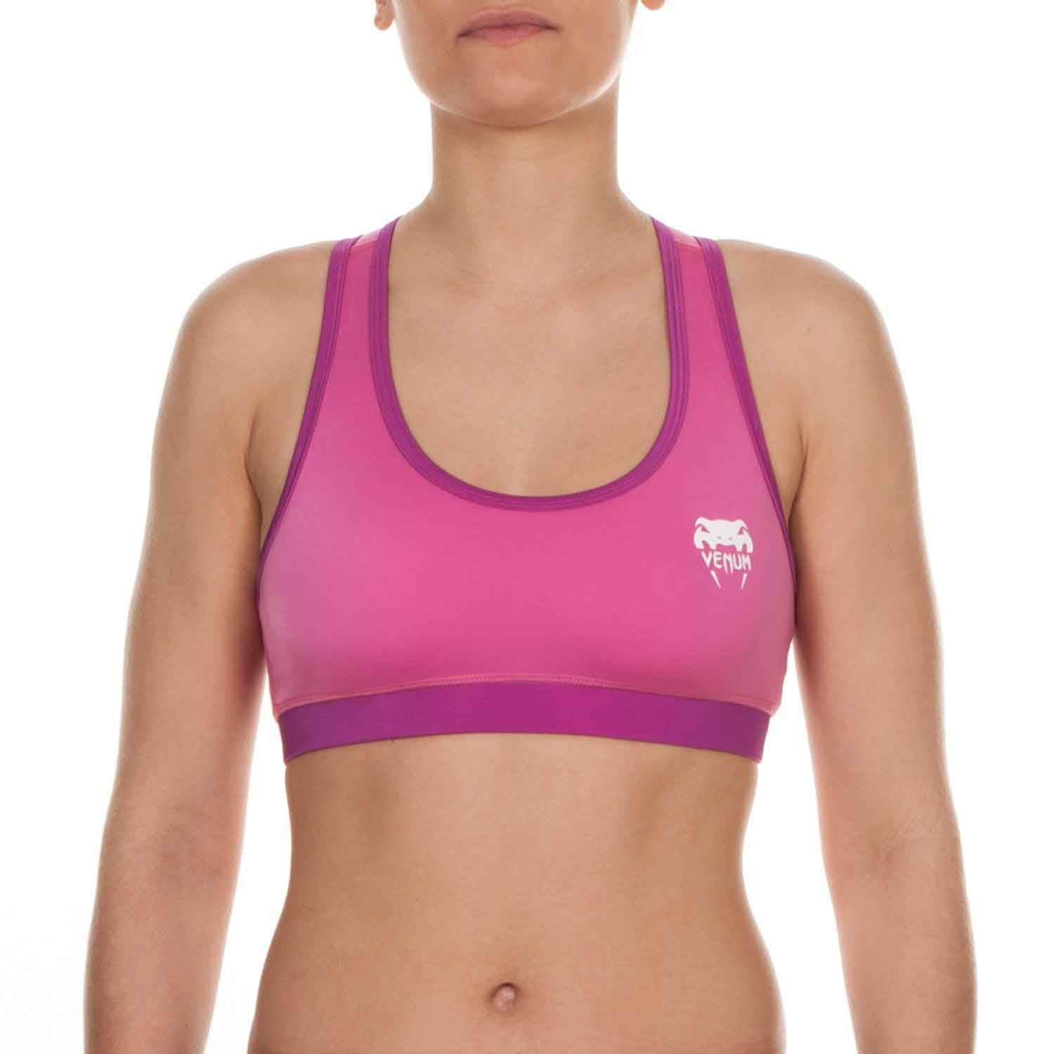 VENUM WOMEN／レディース　スポーツブラ　　ESSENTIAL SPORT BRA／エッセンシャル スポーツブラ（ピンク）