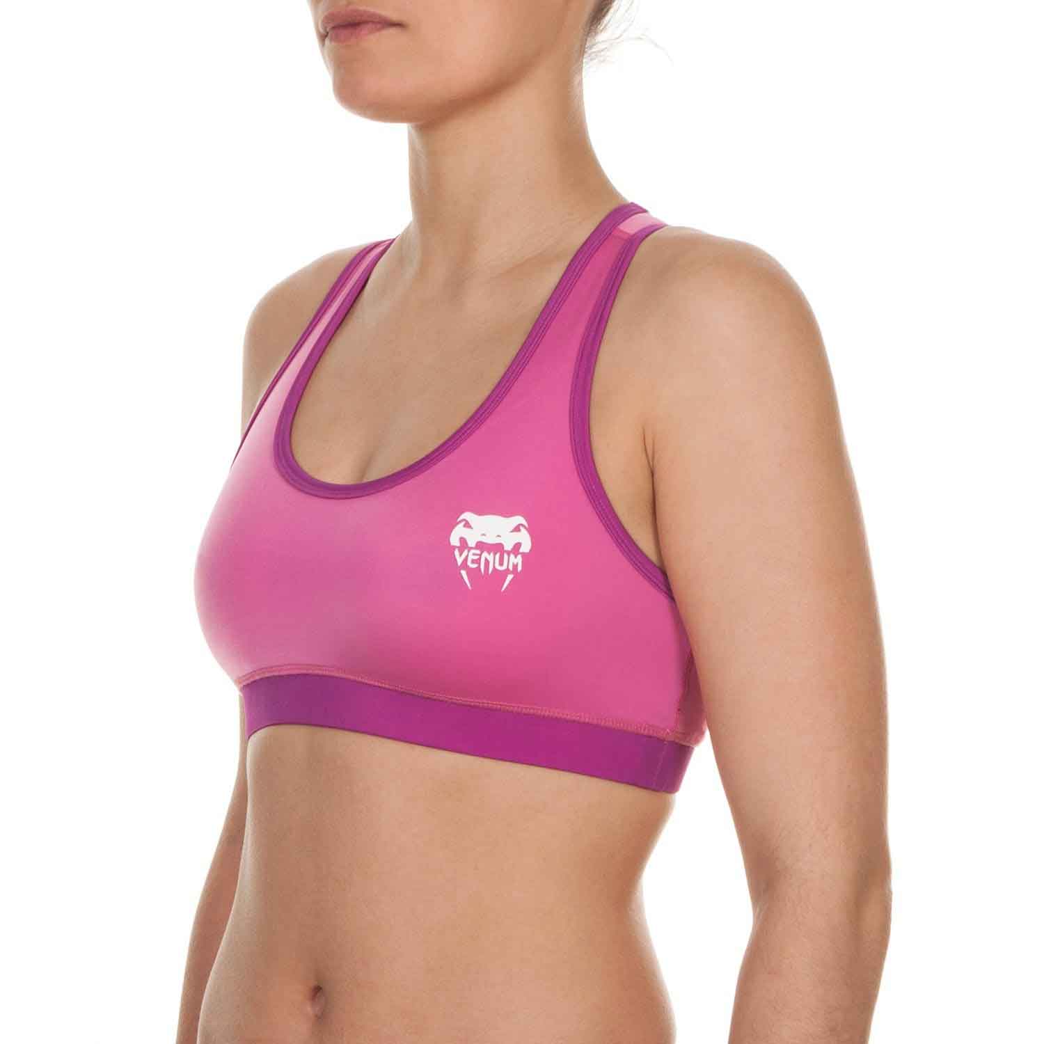 VENUM WOMEN／レディース　スポーツブラ　　ESSENTIAL SPORT BRA／エッセンシャル スポーツブラ（ピンク）