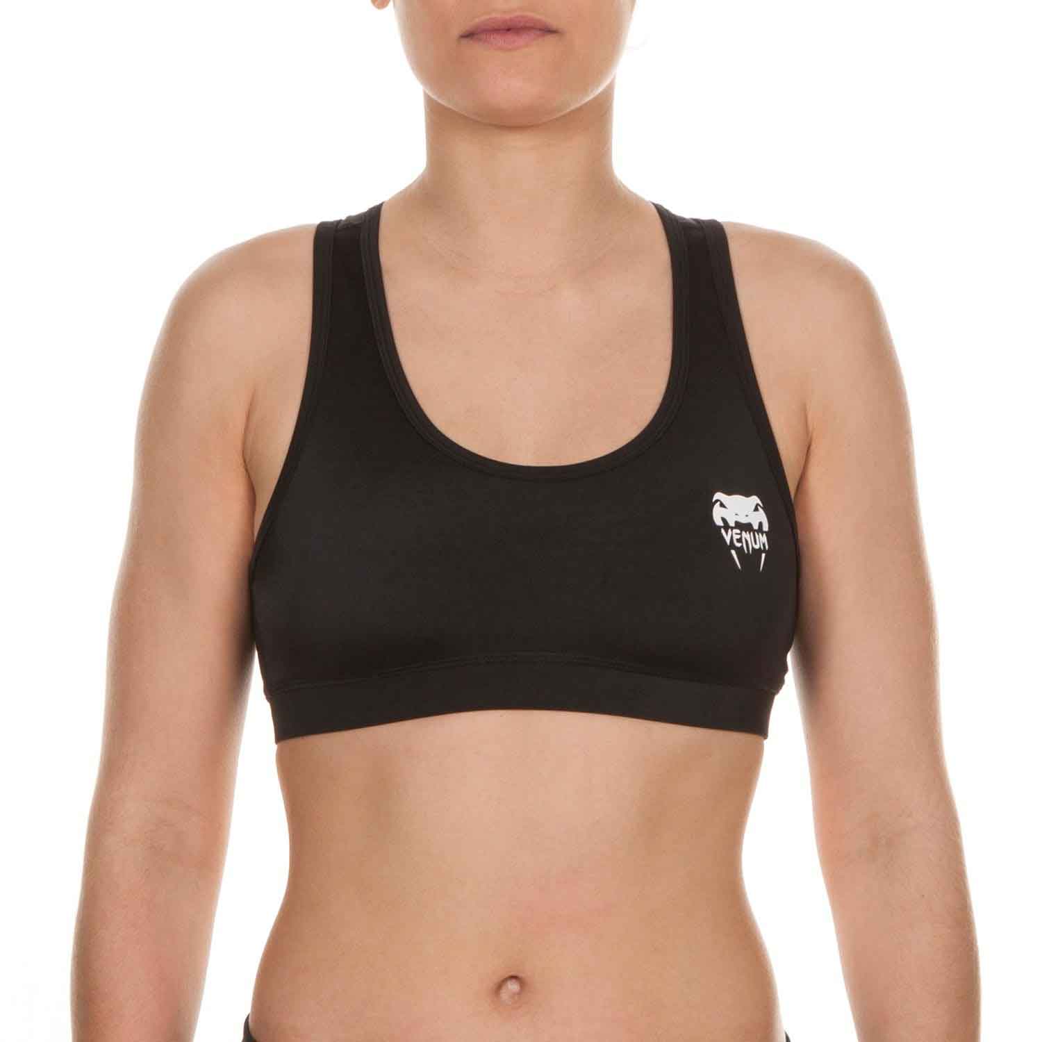 VENUM WOMEN／レディース　スポーツブラ　　ESSENTIAL SPORT BRA／エッセンシャル スポーツブラ（黒）