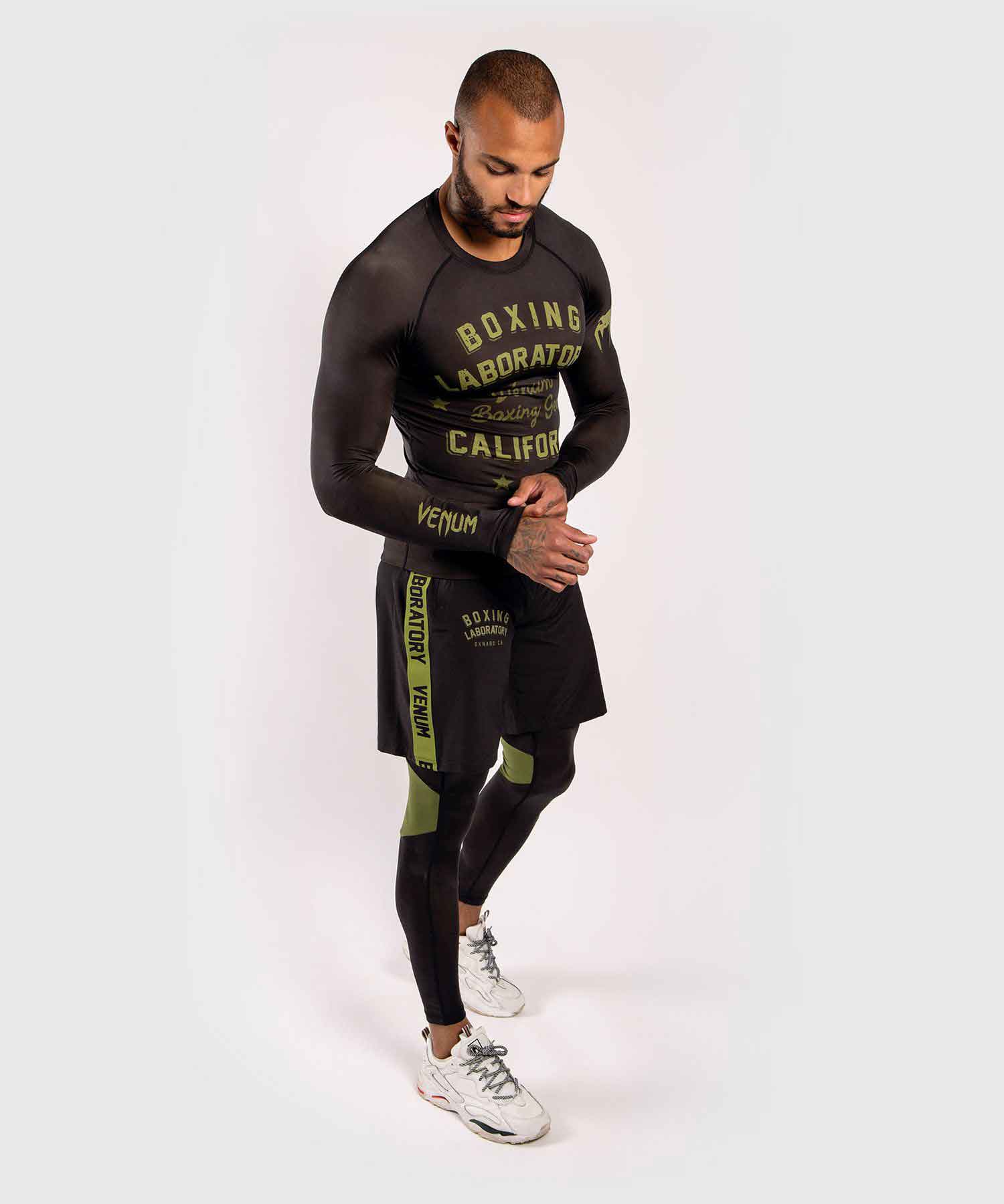 VENUM／ヴェナム　ラッシュガード　　VENUM×BOXING LAB RASHGUARD LONG SLEEVES／ヴェナム×ボクシング・ラボ ラッシュガード ロングスリーブ