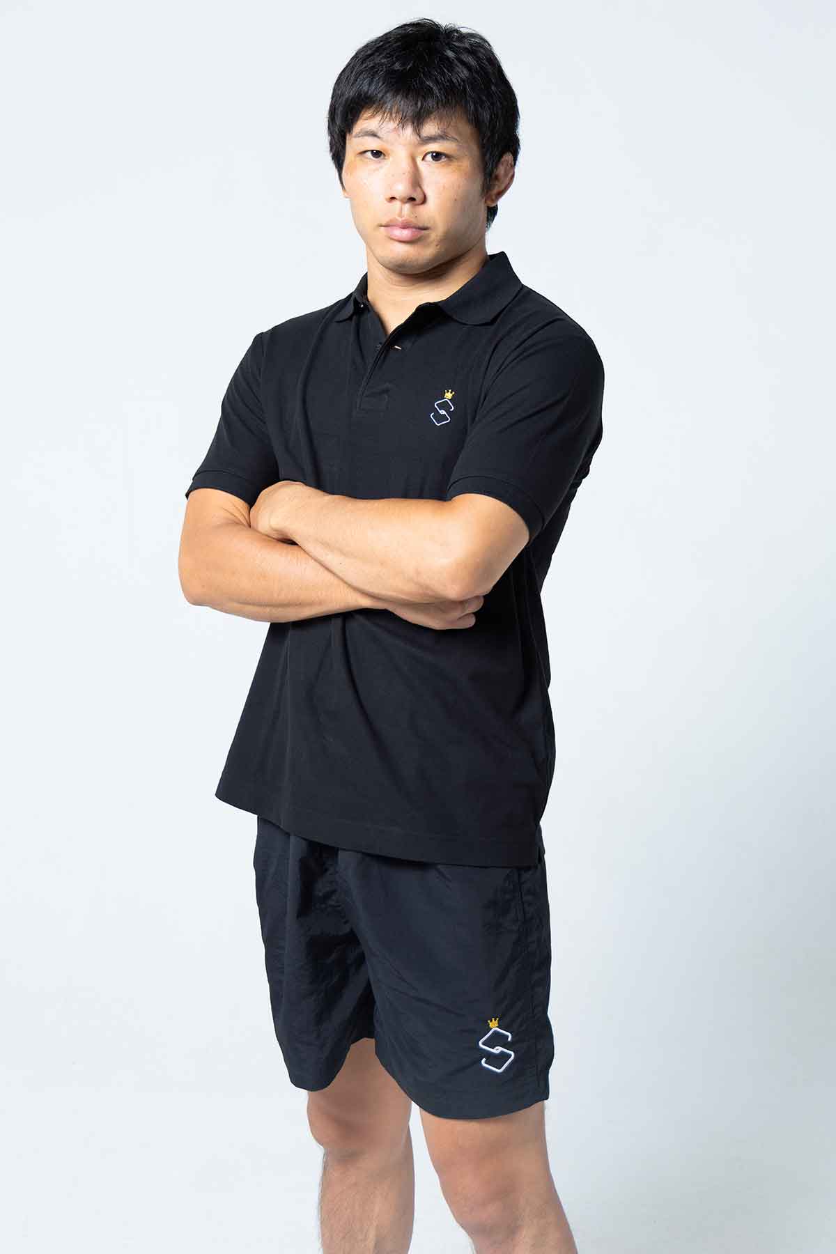 YUTAKA SAITO S-CAGE POLO／斎藤裕 Sケージ ポロシャツ（黒） VENUM 