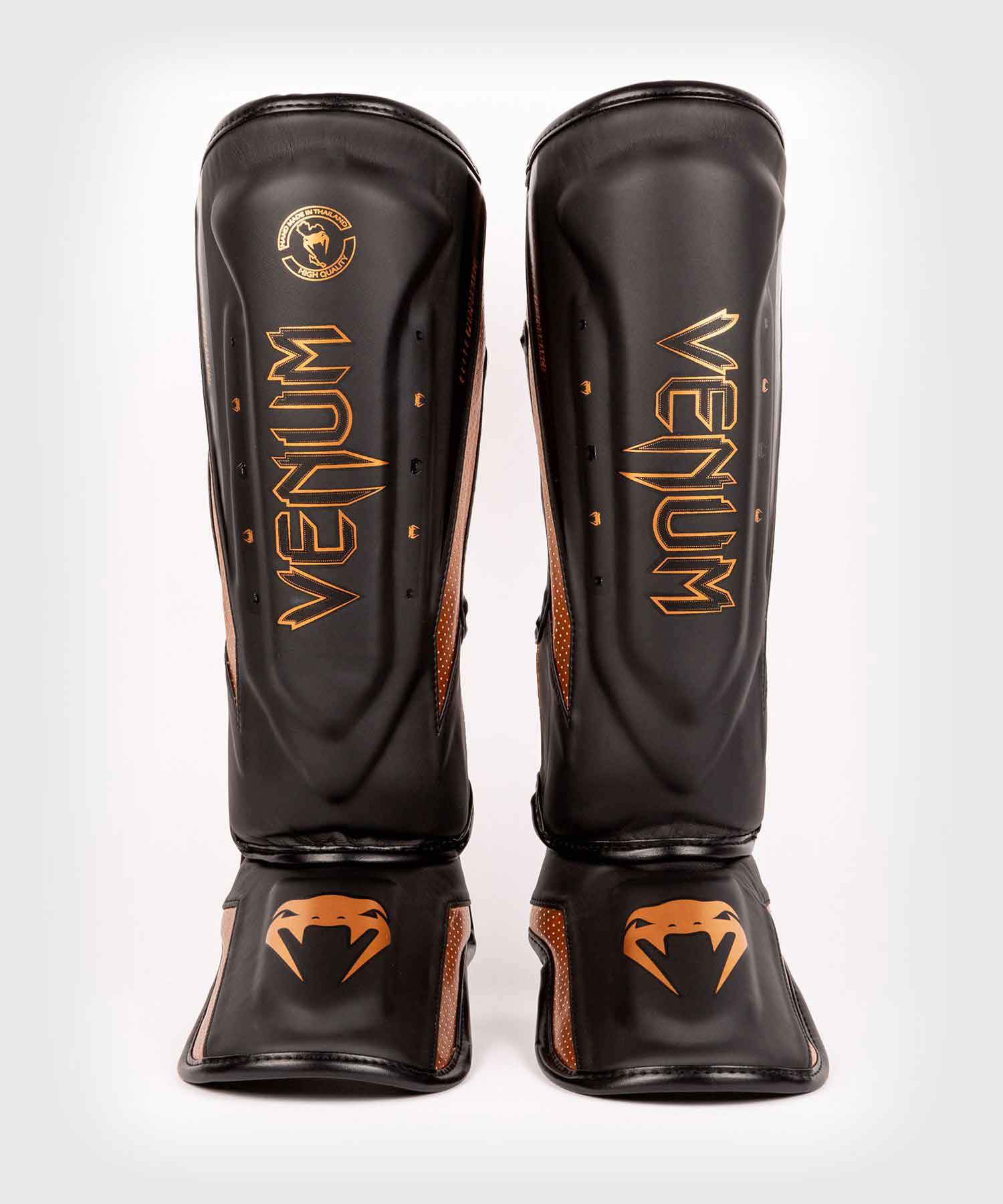 VENUM／ヴェナム　シンガード（レガース）　　ELITE EVO SHINGUARDS／エリート エヴォ シンガード（黒／ブロンズ）