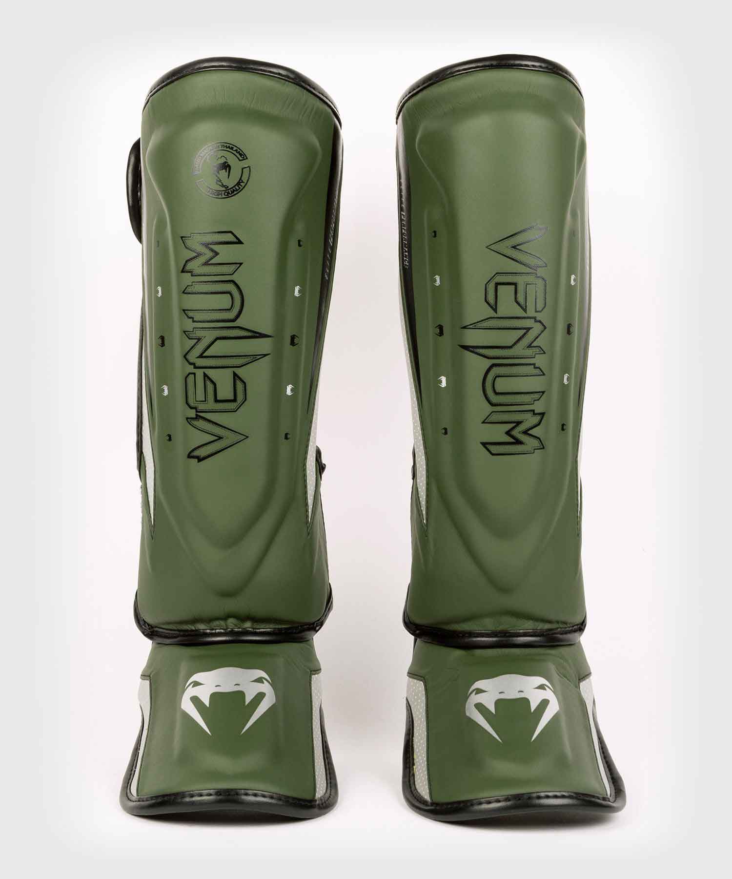 VENUM／ヴェナム　シンガード（レガース）　　ELITE EVO SHINGUARDS／エリート エヴォ シンガード（カーキ／黒／シルバー）