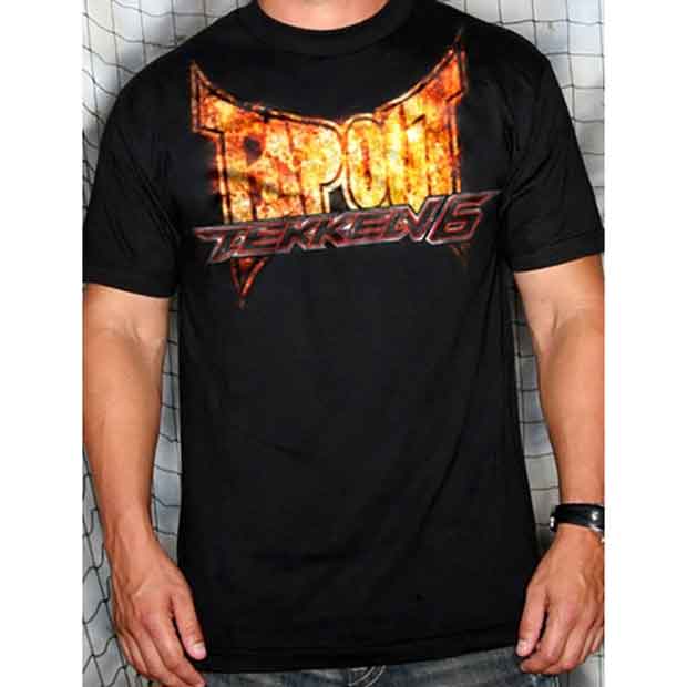 TAPOUT／タップアウト　Tシャツ　　Flame Tekken