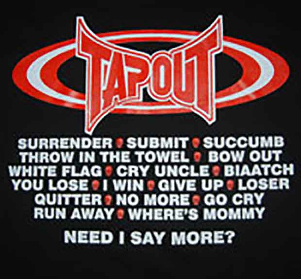 TAPOUT／タップアウト　Tシャツ　　TAPOUT Defined