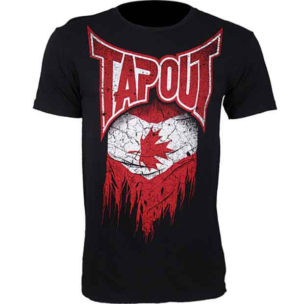 TAPOUT／タップアウト　Tシャツ　　ワールド・コレクション カナダ