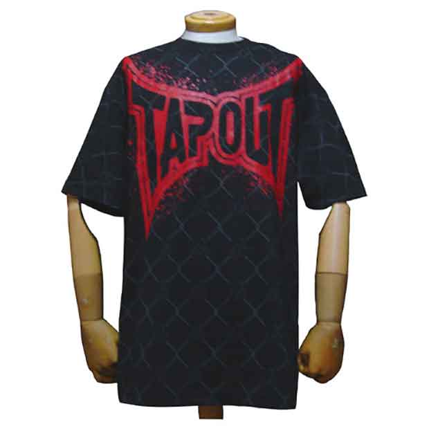 TAPOUT／タップアウト　Tシャツ　　Full Caged Black／RED