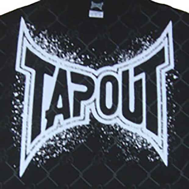 TAPOUT／タップアウト　Tシャツ　　Full Caged Black（ジョシュ・トムソン着用モデル）