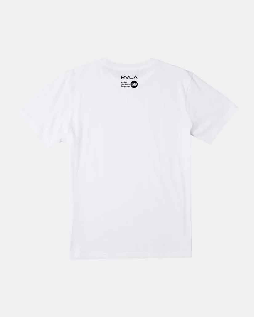 RVCA／ルーカ（ルカ）　Tシャツ　　RAINBOW SKULLS TEE／レインボー スカル Tシャツ