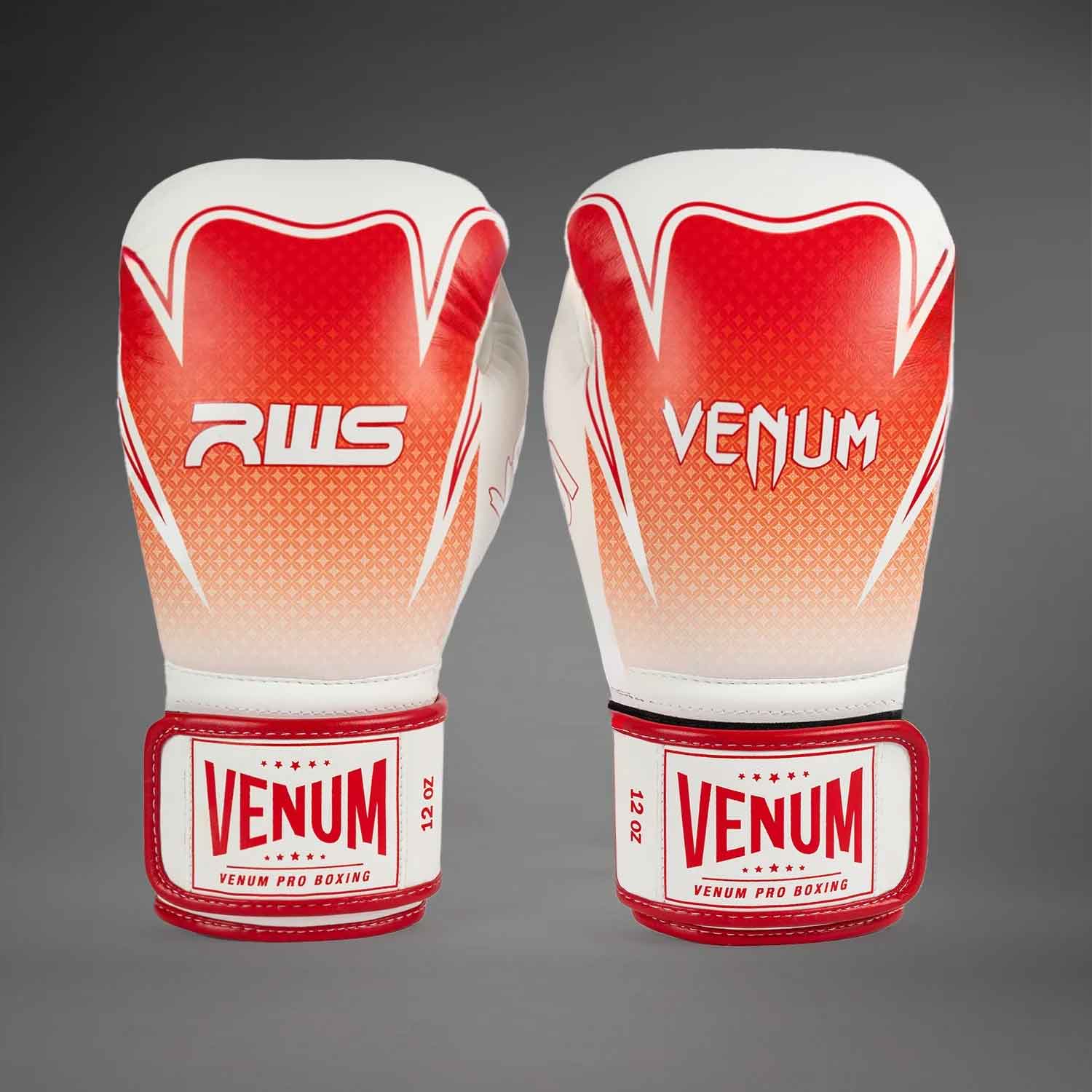 VENUM／ヴェナム　ボクシンググローブ　　Venum x RWS 2.0 Boxing Gloves／ヴェナム×ラジャダムナン・ワールド・シリーズ 2.0 ボクシンググローブ（白）