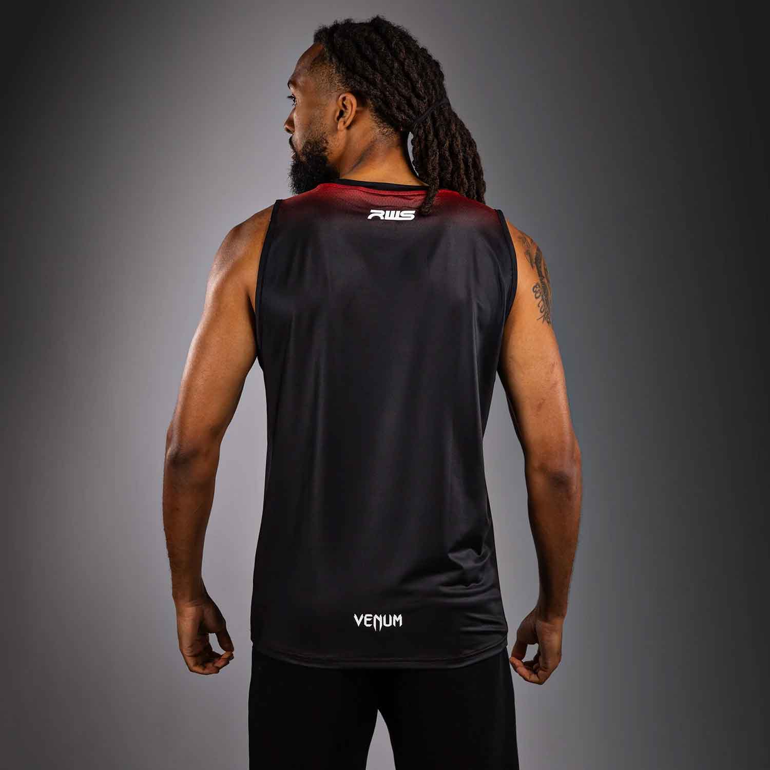 VENUM／ヴェナム　タンクトップ　　Venum x RWS 2.0 Men’s Dry-Tech Tank Top／ヴェナム×ラジャダムナン・ワールド・シリーズ 2.0 ドライテック タンクトップ（黒）